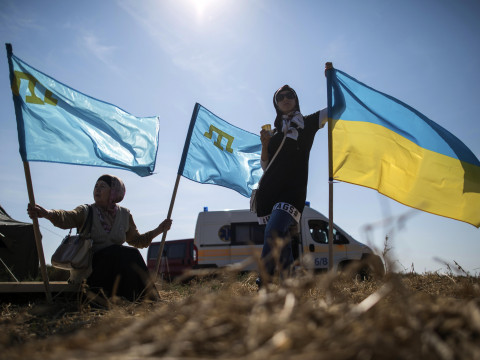 «Крым прагаласаваў за выхад са складу Украіны». Вядоўца «Радыё Менск» назвала фэйк гістарычным фактам