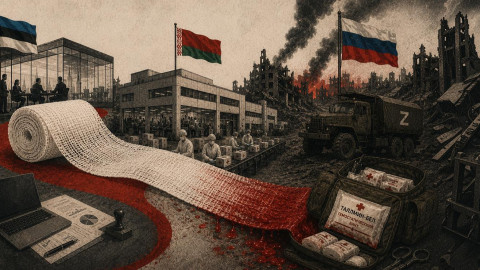 “CDEK used to deliver to Debaltseve, in the LNR.” A Belarusian company with Estonian capital supplies hemostatics to meet the needs of the Russian army