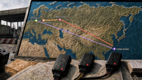 З Расеі ў Беларусь — і назад. Новы маршрут літоўскіх GPS-трэкераў