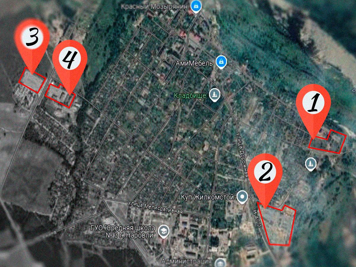 Спутниковый снимок Google Maps